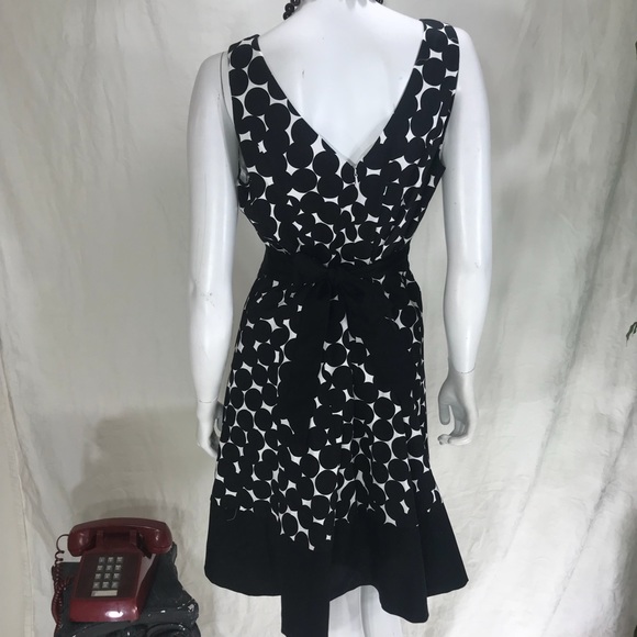 NWT Black and White Jones Wear Dress - Picture 3 of 4